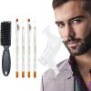 Beard Shaper Kit - Barber Pencil Guide Templates Facial Hair Styling Tool Kit,Beard Tool Multipurpose Complete Long Lasting For Beard Hairline view 1