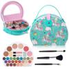 Hot Sugar Kids Makeup Kit, Girls Makeup Kit Age 4-6 7-8 10-12, Unicorn Gift for Girls Birthday Christmas (Green) view 1