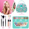 Hot Sugar Kids Makeup Kit, Girls Makeup Kit Age 4-6 7-8 10-12, Unicorn Gift for Girls Birthday Christmas (Green) view 3