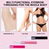 Eyebrow Trimmer For Woman Rechargeable Electric Eyebrow Trimmer Eyebrow Hair Remover Facials Hair Removal view 3
