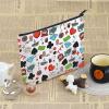 VAMSII Casino Lover Gift Gambling Theme Makeup Bag Gambler Cosmetic Bag Slots Dice Poker Chips Gift (Gambling Theme M) view 3