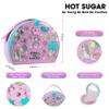 Hot Sugar Kids Makeup Kit, Girls Makeup Kit Age 4-6 7-8 10-12, Unicorn Gift for Girls Birthday Christmas (Pink) view 2