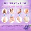 LYQC Paraffin Wax Refill, 10 packs of Paraffin Bath Wax for Hands and Feet for relief of stiff muscles and arthritic pain - deeply moisturises and protects the skin of the hands and feet (lavender) view 3