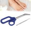 Vomeko Long Handled Toenail Scissors,For Thick Toe Nails,Handle Unique Design Ergonomic Cuticle Scissor Ingrown Toenail File for Elderly Pregnant Woman (L 47.24in Diameter) view 4