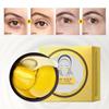 GUOYAOLIFU Under Eye Patch for Dark Circles and Puffy Eyes,Under Eye Masks Reduce Smooth Wrinkles and Under-eye Egg,Moisturizing Under Eye Pads For Women,24K Gold Eye Mask Patch-60 Pcs view 3
