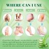 LYQC Paraffin Wax Refill, 10 packs of Paraffin Bath Wax for Hands and Feet for relief of stiff muscles and arthritic pain - deeply moisturises and protects the skin of the hands and feet (Aloe vera) view 3