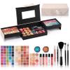 Hot Sugar Beginner Makeup Kit - 92 Piece Makeup Set for Teens & Women, Complete Full Face Cosmetics Collection, Ideal Makeup Gift Set (White) view 1