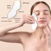 Molain 2Pcs Stainless Steel Gua Sha Facial Tools Metal Detail Gua Sha Stone Body Lymphatic Drainage Massager Face Guasha Face Sculpting Tool Skin Care with Gift Pouch Mother's Day Gifts view 3