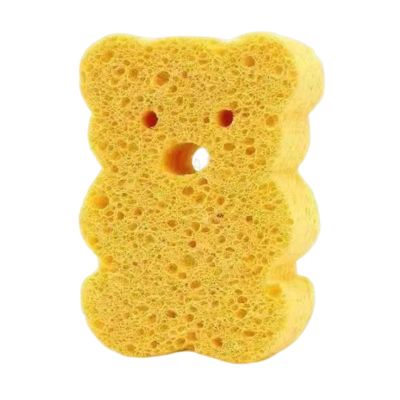 Baby Bath Sponge - Soft Body Wash Scrubber - Dead Skin Remover Cute Body Scrubber Shower Sponge Bath Rub for Kids Baby Toddler Children