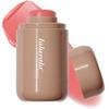 Cream Blush stick, Natural-Looking Matte Finish Makeup Blush stick, Hydrating Long Lasting Lightweight Blendable Blush for cheeks (#3 Bright Coral, 1 PC) view 1