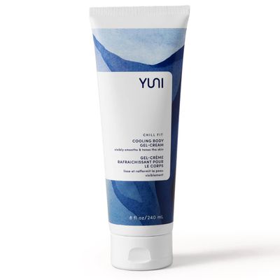YUNI Beauty Body Gel-Cream Hydrating Skincare Cooling Gel Tones & Firms Soothing Cream Post-Workout Body Cream & Moisturizer Vegan 8 fl oz