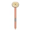 Back Scrubber for Shower with with Removable Brush Head, Long Handle Scrub Brush for Back Scrubber Body Exfoliator, Back Brush for Wet or Dry Brushing for Shower Men Woman (14inch Pink) view 1