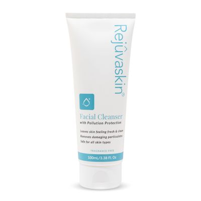 Rejuvaskin Facial Cleanser With Exo P Gently Cleanses Refreshes Hydrates Skin Protects Against Pollution Induced Damage Reduces Irritation Dryness Premature Aging 6 Oz