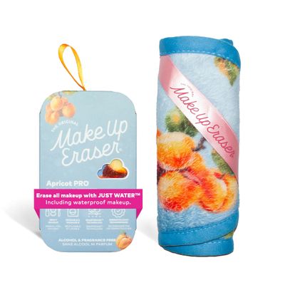 The Original MakeUp Eraser PRO, Effortlessly Remove All Makeup Using Only Water, Including Waterproof Mascara, Eyeliner, Foundation, Lipstick, Sunscreen,and More! Apricot, 1ct