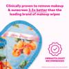 The Original MakeUp Eraser PRO, Effortlessly Remove All Makeup Using Only Water, Including Waterproof Mascara, Eyeliner, Foundation, Lipstick, Sunscreen,and More! Apricot, 1ct view 2