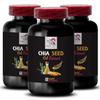 Cold-Pressed - CHIA Seed Oil Extract - Glow Enhancer, Hair Shine, Smooth Feel, Lightweight Hydration, Silky Finish, Natural Care, Chia Extract, Pure Ingredient, Radiant Skin, Soft Skin 3 Bot 180 Caps view 1