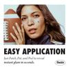 Fazit Makeup Patches - Blue Speckles - Glow Up Make-Up Patches - Cute Glitter Makeup Accessories for Women - Cosmetic Glitter for Face view 3