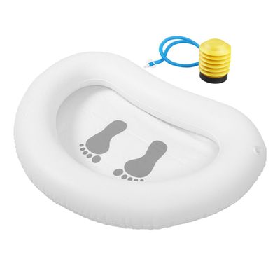 Gogogmee Inflatable Foot Bath Basin Foot Soak for Dry Cracked Portable Tub for Beach Spa