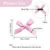 100 Pcs Hair Bows for Girls Women, Pink Bows Mini Bowknot Ribbon Barrettes, Cute Small Hair Clips Hair Accessories (10 Colors) view 4