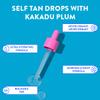 Australian Glow Self Tanning Drops With Hyaluronic Acid, for Face & Body, MEDIUM - 1.35 fl. Oz / 40ml view 4