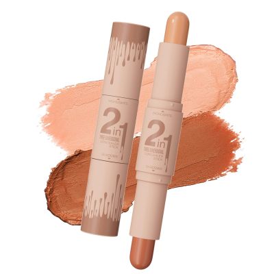 2 In 1 Double Head Highlighter Stick Contouring Stick Multifunctional Makeup Sticks Contouring Pen For Face Brightens