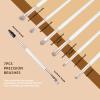 11pcs makeup brushes white make up brushes set white for makeup professional glitz and glam makeup brush set foundation blending brush eyeshadows make up brush set Gift for Women view 3
