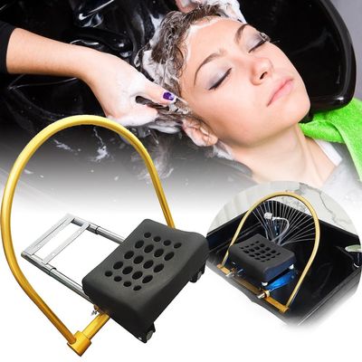 Water Circulation Rack with Pillow Kit for Head Spa Salon Equipment Frame - Hair Treatment Scalp Care Waterfall Basin Faucet - Shower Shampoo Bed Accessories