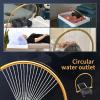 Water Circulation Rack with Pillow Kit for Head Spa Salon Equipment Frame - Hair Treatment Scalp Care Waterfall Basin Faucet - Shower Shampoo Bed Accessories view 4