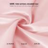 100% Mulberry Silk Bonnet for Sleeping Women, 22 Momme Grade-6A Double Layer Silk Hair Wrap With Elastic Band Stay On Head All Night(1PCS,Pink) view 3