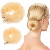 AKOAK 2 Pcs Hair Styling Twist Ring Former Shaper Doughnut Chignon Maker, DIY Hair Accessories for Women, Girls, Beauty Hair Styling Tools for Small & Large Buns view 4