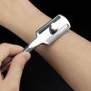 Professional Classic Barber Razor Holder Manual Shaving Tool Grip for Men Women Salon- Zinc Alloy -Slip Design - Black view 4
