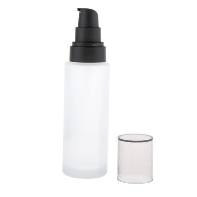 40/100/120ml Leee Pump Bottles - Refillable Lotion Dispenser for Travel - Glass & Plastic - Perfect for Serums, Creams, Lotions, and Emulsions - for Beauty - 120ml