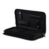 Hairdresser Scissors Scissors Case Classic Simple Style Capacity - Black | Pretty & Fashionable Design Bag for Hair Stylist | High-Resilience PU Leather - Black view 2