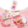2-in-1 Facial Blush Cream: Smooth Multifunctional Cheek & Eye Shadow Palette, Long-Lasting Makeup for Women, Portable & Easy to Apply, Perfect for Party & - 04 view 3