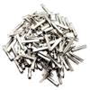100x Silver Metal Alligator Clips Hair Accessories | DIY Hair Bows Hair Clips | Teeth Design for Thick or Thin Hair | Craft Supplies for Styling Art - 4cm(100Pack), Silver view 1