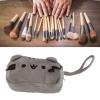 Kitten Motif Toiletry Bag, Cute, Stylish, Soft Canvas, Versatile, Cat Makeup Bag for Outings, Travel, Office view 3