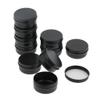 10Pcs Leakproof Aluminium Cosmetic Pots Set - Portable Storage Containers for Lip Balm, Powder, Tea -, weight, and Refillable - for Travel and Home - 50g view 3