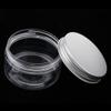 10x Clear Plastic Jars Set - Travel Makeup Bottles 30-120ML, Multi-functional Storage Containers for Makeup, Kitchen, and Crafts - PET + Aluminium Material - - 100ml, Clear view 3