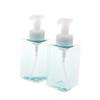 2X Refills Foam Soap Dispensers: Easy Refill, Comfortable Pump, 450ml Capacity, Great for Kitchen and Bathroom - Blue view 2