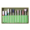10pcs Electric Nail Drill Bits Set with Tungsten Steel, Ceramic and Emery Material for Acrylic Nails - Manicure Pedicure Polishing, Cuticle Dead Skin Removal - - BH-06 view 1