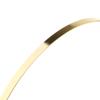 10pcs Textured Grip Metal Hair Loop Bands, Expandable DIY Hair Hoop Craft Supplies for Cat Ear Headband, Women's Hair Accessories - as described, Gold view 2
