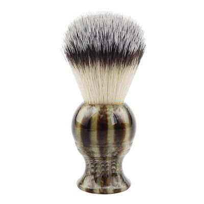 Nylon Hair Shaving Brush for Men-Professional Salon Quality Soft Brush for Gentle Shaving-Home and Travel Use-Premium Barber Art Gift-Trending Mens Grooming - N3