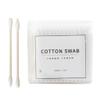 200pcs Double Head Cotton Swabs with Wooden Handle for Makeup and Cosmetics Removal, 100% Pure Cotton, 3.15 inch Long - White view 2