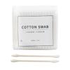 200pcs Double Head Cotton Swabs with Wooden Handle for Makeup and Cosmetics Removal, 100% Pure Cotton, 3.15 inch Long - White view 4