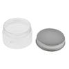 10x Clear Plastic Jars Set - Travel Makeup Bottles 30-120ML, Multi-functional Storage Containers for Makeup, Kitchen, and Crafts - PET + Aluminium Material - - 30ml, Clear view 2