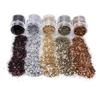 5X Festival Chunky Holographic Glitter for Face Body Hair Nails - Super Dazzling Glitters - Perfect for Festivals, Parties, and Daily Wear - 2.4 x 3.7cm, 02 view 1