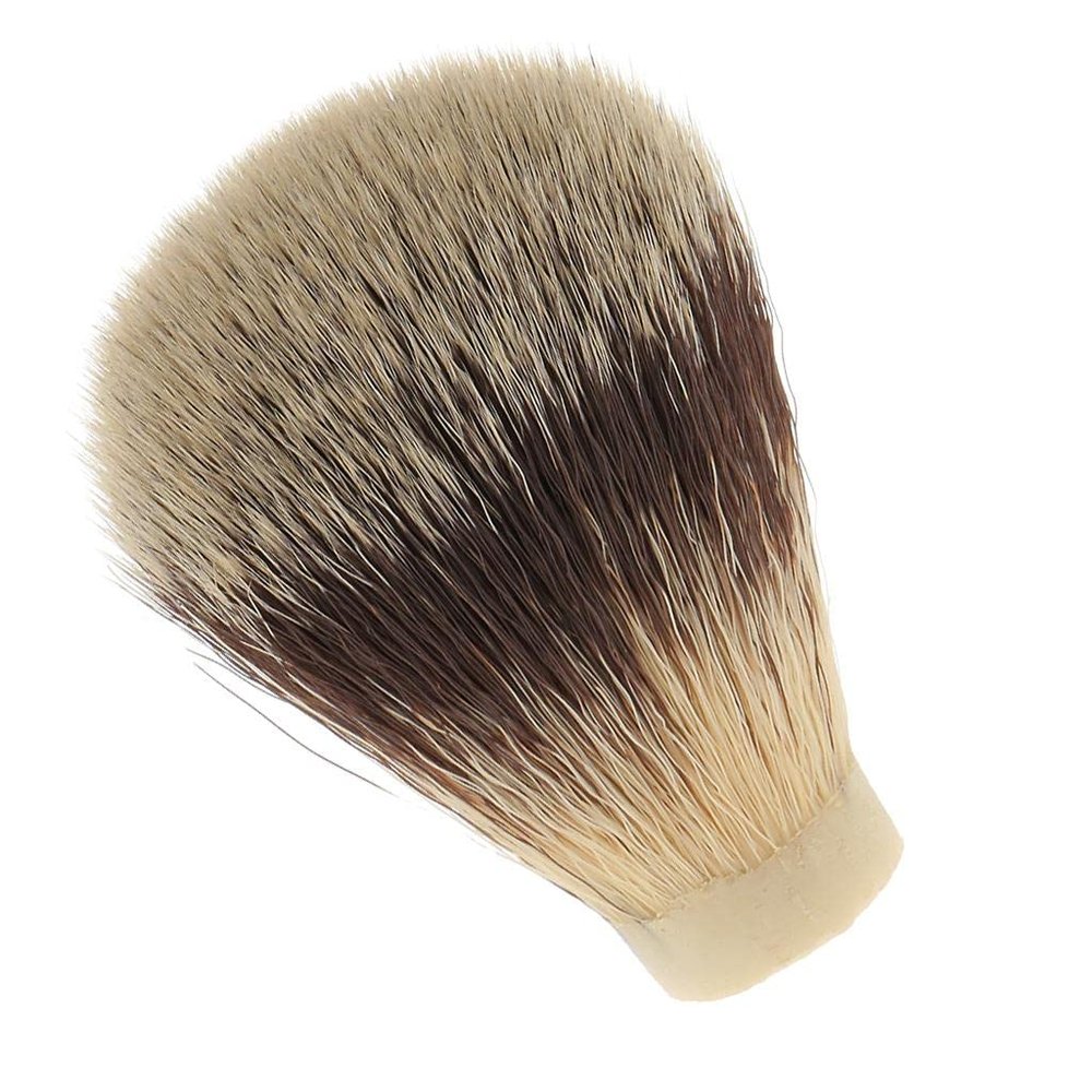New Men's Barber Tool | Beard Shaving Brush Knot Head | High Grade Nylon Hair Replacement Knot | DIY Shave Brush | Cleaner - 2.0x6cm