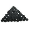 50 Pieces Cosmetic Jars with Lids Clear Plastic Container Travelling Storage Organizer for Makeup Lotions Creams Nail Accessories Jewelry Compact and - Black view 3