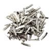 100x Silver Metal Alligator Clips Hair Accessories | DIY Hair Bows Hair Clips | Teeth Design for Thick or Thin Hair | Craft Supplies for Styling Art - 3.5cm(100Pack), Silver view 1