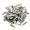 100x Silver Metal Alligator Clips Hair Accessories | DIY Hair Bows Hair Clips | Teeth Design for Thick or Thin Hair | Craft Supplies for Styling Art - 3.5cm(100Pack), Silver view 2